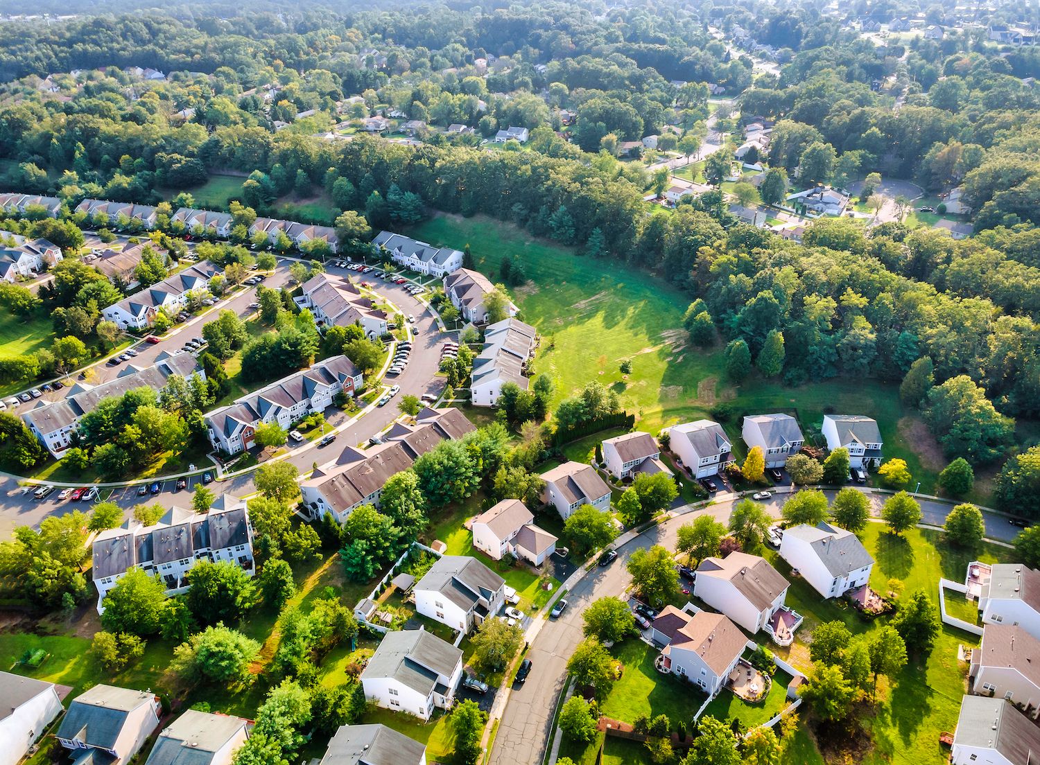 Beautiful Parma Ohio neighborhood