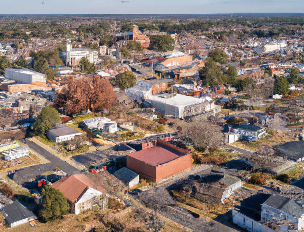 Scenic Harrisburg North Carolina neighborhood