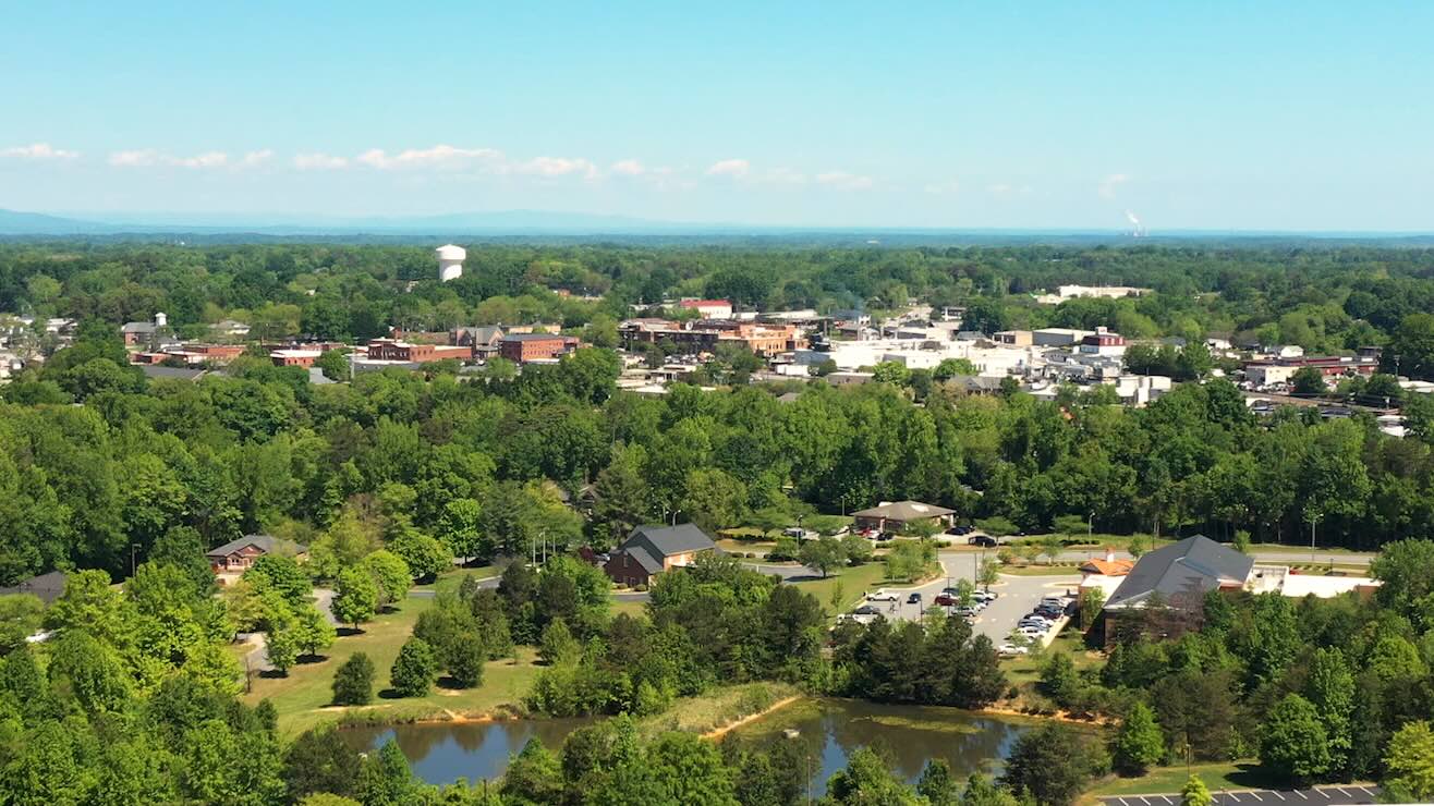 Kernersville North Carolina downtown area