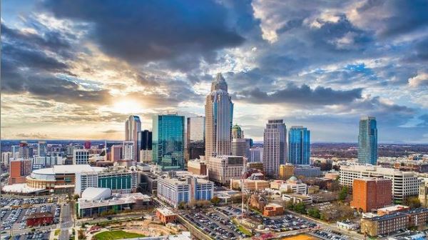 Downtown Raleigh North Carolina skyline