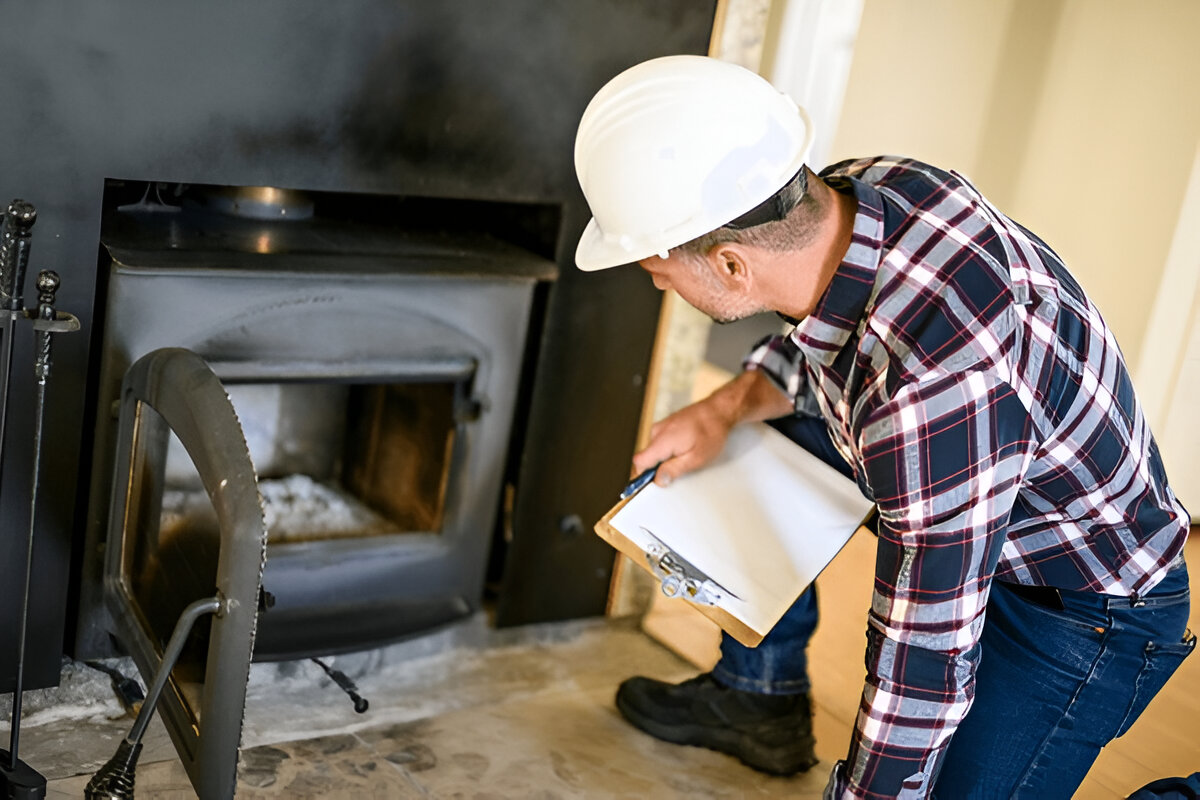 Chimney inspection process