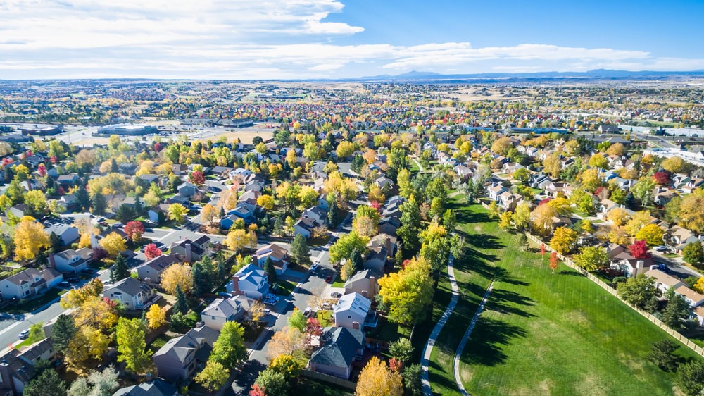 Residential chimney in Aurora, CO