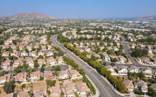 Corona California cityscape