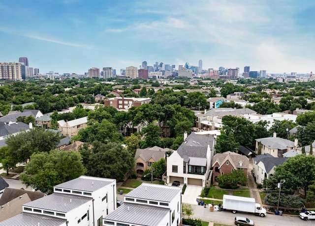 Dallas Texas skyline at sunset