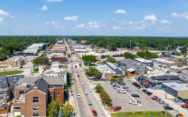 Chimney technician working in Ferndale, MI