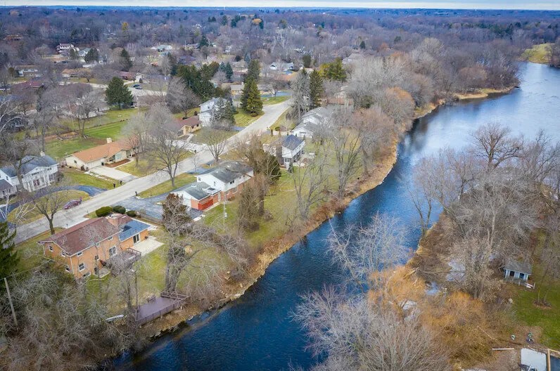 Residential chimney in Glendale, WI