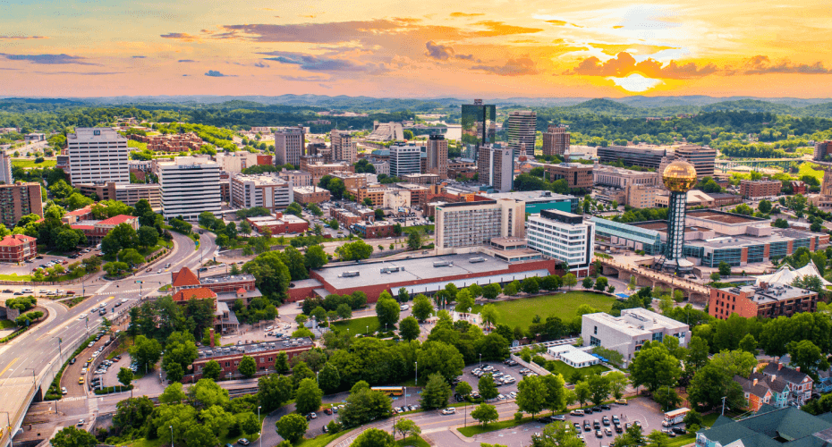 Downtown Knoxville neighborhood
