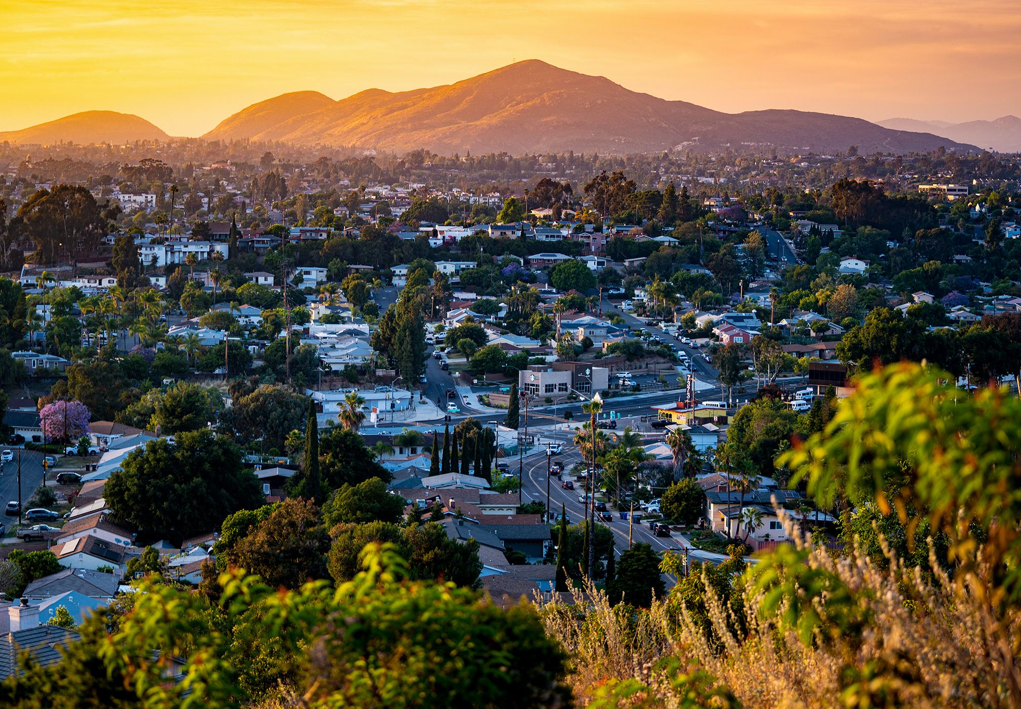 La Mesa California neighborhood scene