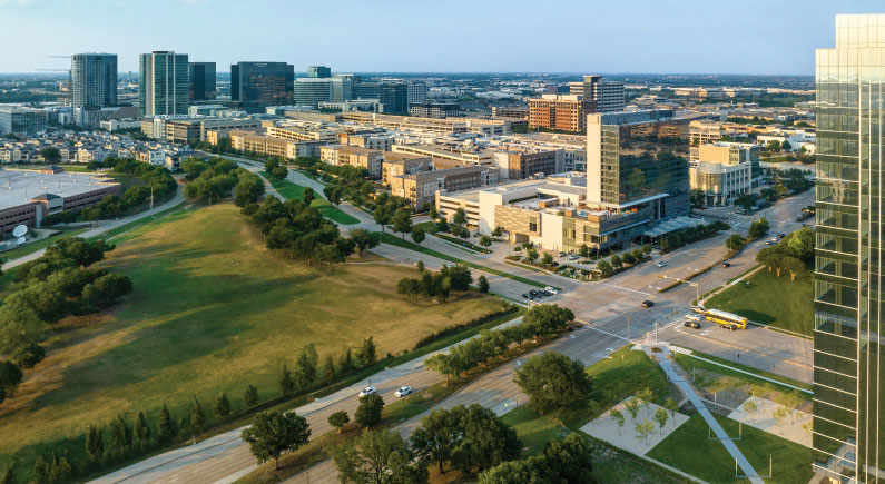 Plano Texas residential street