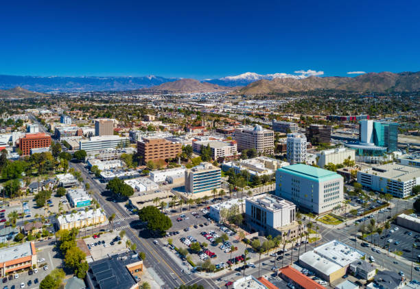 Riverside California cityscape