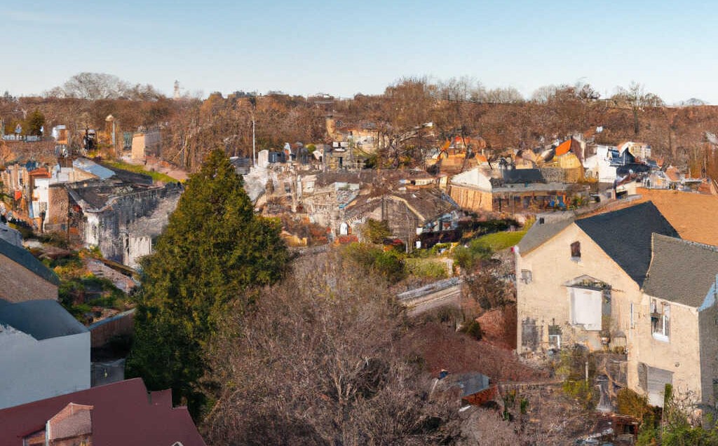 Chimney Services Pro technician servicing a chimney in Takoma Park