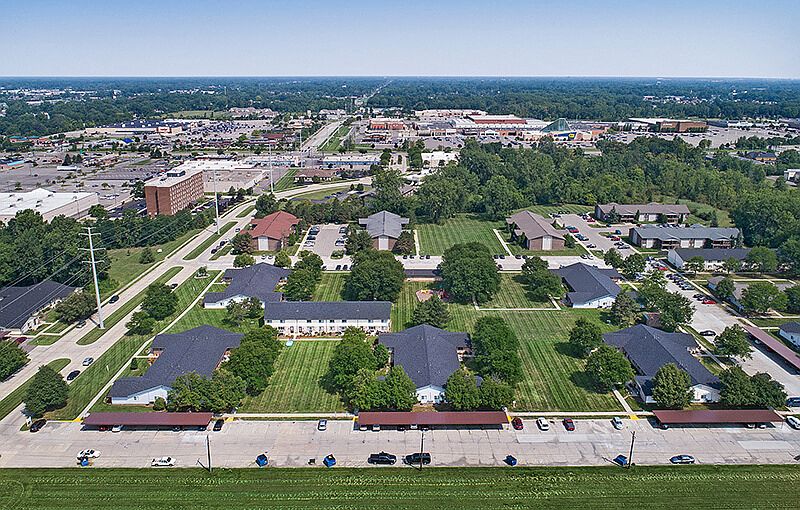 Residential street in Taylor, MI